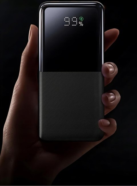 Powerbank 20000Mah 22.5W 3X Usb Qc Pd Usb-C Led Szybkie Ładowanie Czarny