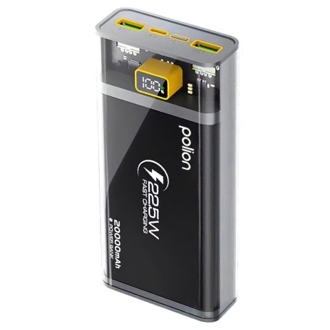 Powerbank 20000Mah 22.5W Usb-C Usb-A Szybkie Ładowanie Pass-Through Led