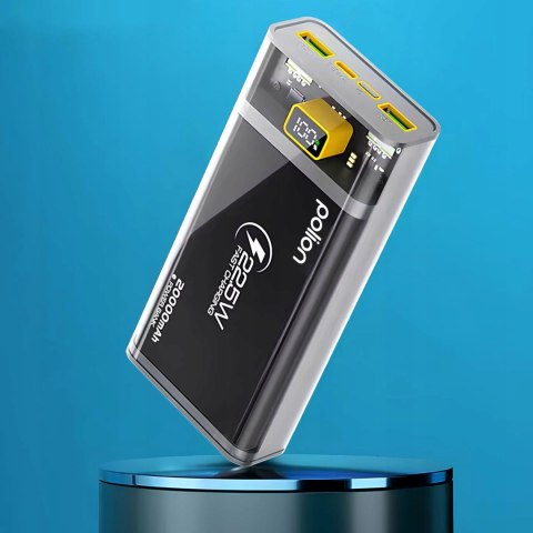 Powerbank 20000Mah 22.5W Usb-C Usb-A Szybkie Ładowanie Pass-Through Led