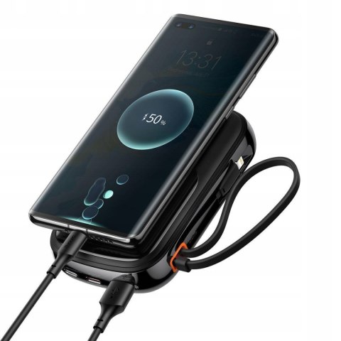 Powerbank Baseus 20000Mah 20W Qc Pd Scp Kabel Lightning Szybkie Ładowanie