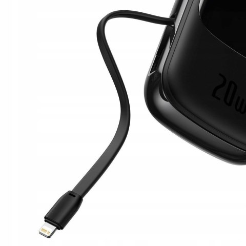 Powerbank Baseus 20000Mah 20W Qc Pd Scp Kabel Lightning Szybkie Ładowanie