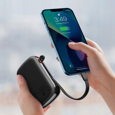 Powerbank Baseus 20000Mah 20W Qc Pd Scp Kabel Lightning Szybkie Ładowanie