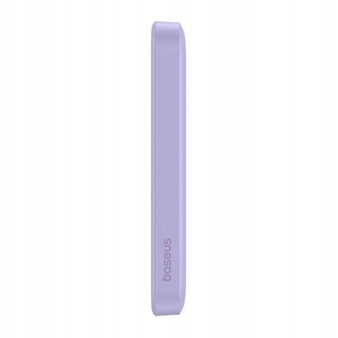 Powerbank Magnetyczny Baseus 5000Mah 20W Bezprzewodowy Fioletowy Usb-C
