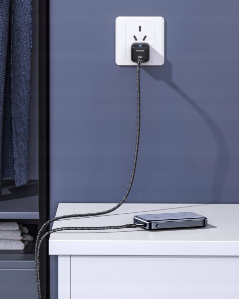 Powerbank Magsafe 10000Mah 20W Usb-C Szybkie Ładowanie Ultracienki Czarny