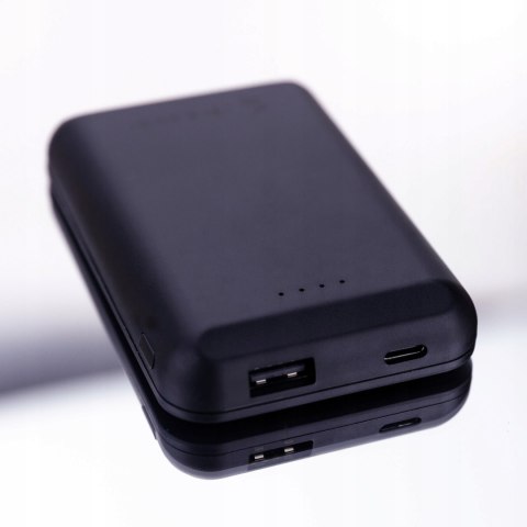 Powerbank Magsafe 5000Mah Bezprzewodowy Usb-C Szybkie Ładowanie Pd Qc Czerń
