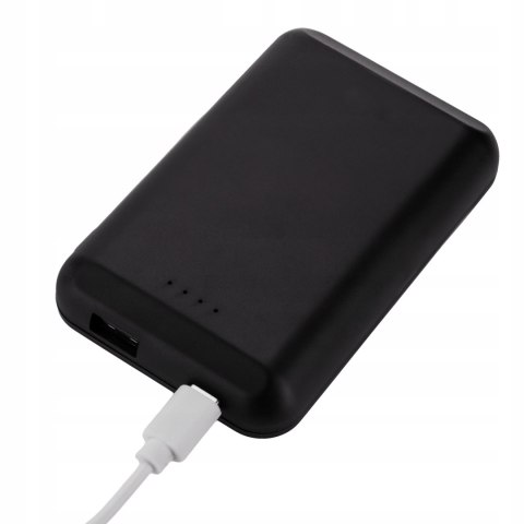 Powerbank Magsafe 5000Mah Bezprzewodowy Usb-C Szybkie Ładowanie Pd Qc Czerń