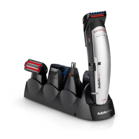 Srebrna Maszynka Do Strzyżenia Babyliss E837e Akumulator Sieciowy 0,5-15 Mm