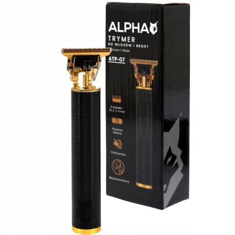 Trymer Alpha Atp-07 Profesjonalny Wielfunkcyjny Bezprzewodowy Z Ładowaniem