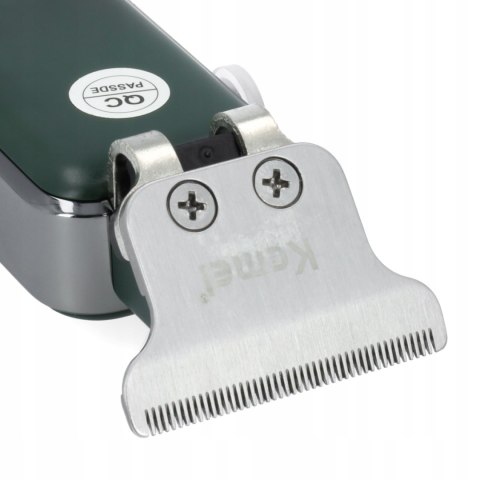 Bezprzewodowa Maszynka Trymer Kemei Km-5098 Do Włosów Brody Usb 3 Nakładki