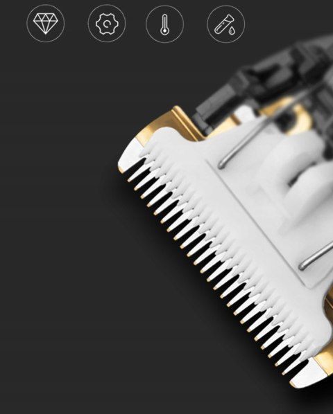 Enchen Sharp X Maszynka Do Włosów Trymer Usb-C Ceramiczne Ostrza 210Min
