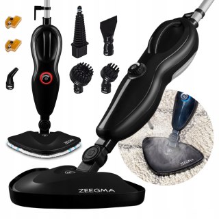 Mop Parowy Wielofunkcyjny Ze Egma Puur 1500W 25 Sekund 7 Akcesoriów 2,6Kg