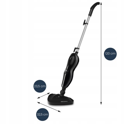 Mop Parowy Wielofunkcyjny Ze Egma Puur 1500W 25 Sekund 7 Akcesoriów 2,6Kg