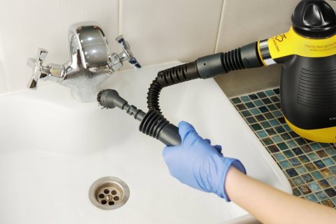 Myjka Parowa Krexus Ex9192 Moc 900W 450Ml Ekologiczna 9 Akcesoriów Ipx4