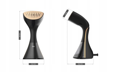 Parownica Do Ubrań 1350-1650W 3-Stopniowa Regulacja Pary 27G/Min 260Ml