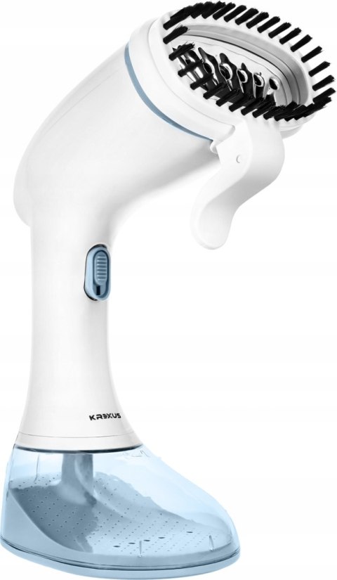 Parownica Do Ubran Krexus 1640W 25G/Min 3 Poziomy Pary Nakładka Szczotka