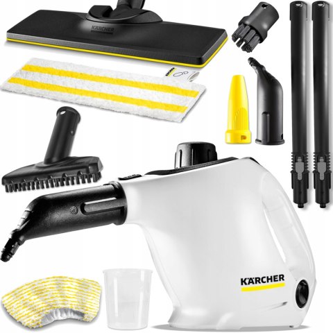 Parownica Karcher Sc 1 Easyfix 1200W 3 Bar Higieniczne Czyszczenie Łazienki