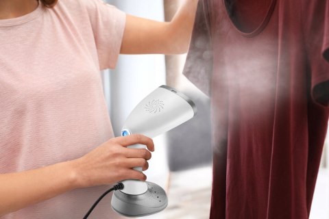 Parownica Ręczna 2000W 380Ml 7 Dysz 3 Regulacje Pary Nakładka Szczotka