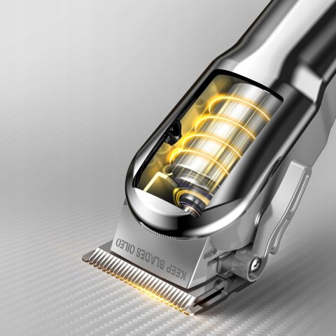 Profesjonalna Maszynka Do Strzyżenia Lfq-6023 Zestaw 9W1 Led Usb 90 Min