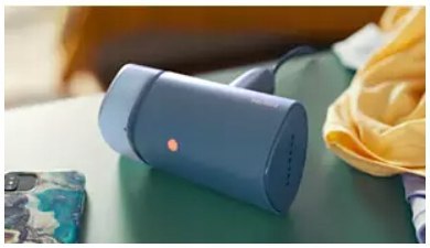 Steamer Ręczny Philips 3000 1000W Składany 100Ml Odłączany Zbiornik 20G/Min