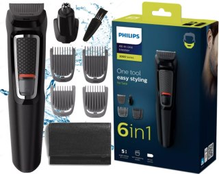 Wielofunkcyjny Trymer Philips 7W1 Bezprzewodowy Z Etui, Samoostrzący