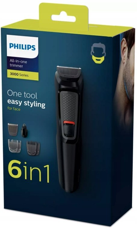Wielofunkcyjny Trymer Philips 7W1 Bezprzewodowy Z Etui, Samoostrzący