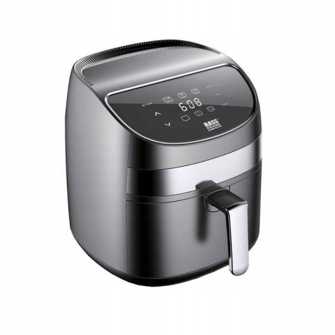 Frytkownica Beztłuszczowa 3,7L 1900W Lcd Smart Czarna Air Fryer Duży Kosz