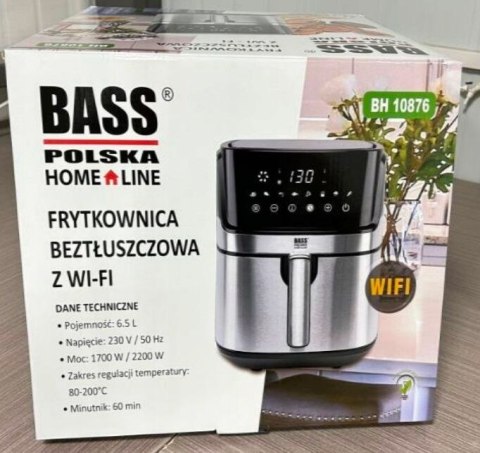 Frytkownica Beztłuszczowa 6,5L 2200W Wifi Xl Z Wyświetlaczem Lcd Smart
