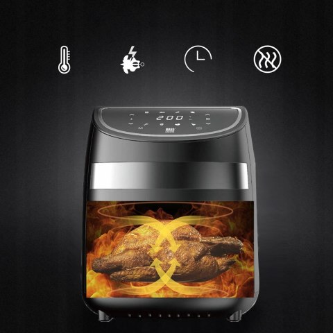 Frytkownica Beztłuszczowa 6,5L 2200W Wifi Xl Z Wyświetlaczem Lcd Smart