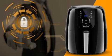 Frytkownica Beztłuszczowa 8L Led Maltec 1800W 8 Programów Timer Regulacja