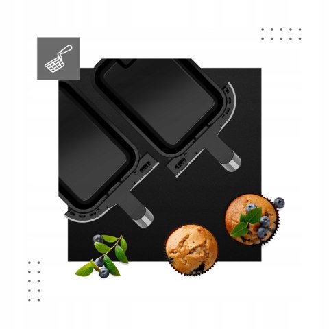 Frytkownica Beztluszczowa 9L 2200W Vertenz Taste 90 Dwa Kosze Panel Led