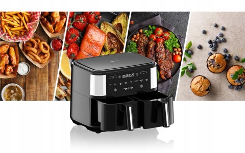 Frytkownica Beztluszczowa 9L 2200W Vertenz Taste 90 Dwa Kosze Panel Led