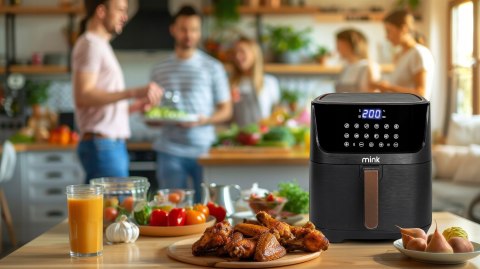 Frytkownica Beztłuszczowa Air Fryer 2200W 7L - Zdrowe Smażenie Bez Oleju