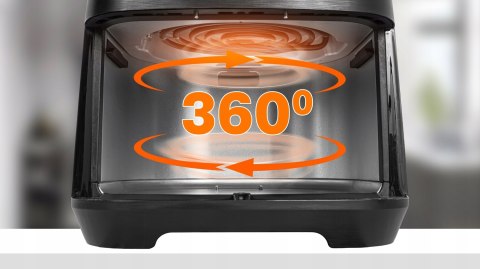 Frytkownica Beztłuszczowa Air Fryer 2200W 7L - Zdrowe Smażenie Bez Oleju