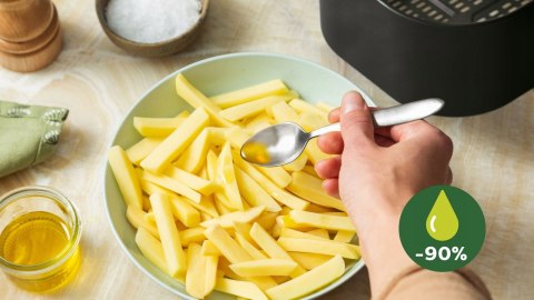 Frytkownica Beztluszczowa Airfryer Philips Ovi Rapid Air 1400W 4,1L Led