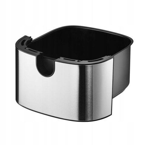 Frytkownica Beztłuszczowa Inox 6L 1700W 8 Programów Dotykowa Lcd Xxl Czarna