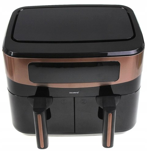 Frytkownica Beztłuszczowa Klausberg Kb-7589 Z Dwoma Koszami 9L Ekran Lcd