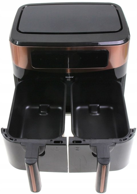 Frytkownica Beztłuszczowa Klausberg Kb-7589 Z Dwoma Koszami 9L Ekran Lcd
