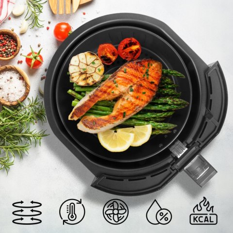 Frytkownica Beztłuszczowa Maltec Airfryer 2500W 4,3L 7 Programów 80-200°C