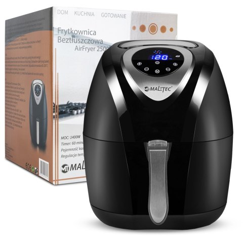 Frytkownica Beztłuszczowa Maltec Airfryer 2500W 4,3L 7 Programów 80-200°C