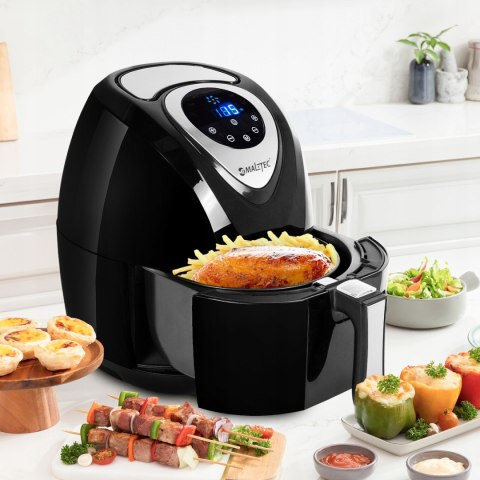 Frytkownica Beztłuszczowa Maltec Airfryer 2500W 4,3L 7 Programów 80-200°C