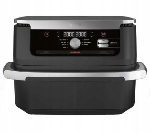 Frytkownica Beztłuszczowa Ninja Af500eu 2470W 10,4L Antypoślizgowe Nóżki
