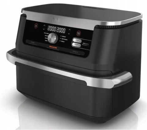 Frytkownica Beztłuszczowa Ninja Af500eu 2470W 10,4L Antypoślizgowe Nóżki