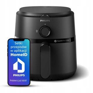 Frytkownica Beztłuszczowa Philips 3.2L Rapid Air 12 Metod Chrupiące Potrawy