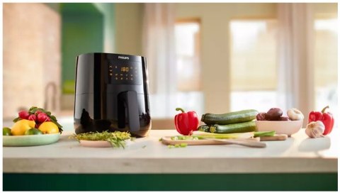 Frytkownica Beztłuszczowa Philips Airfryer 1400W 4,1L Rapid Air Led Czarna