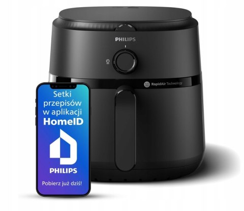Frytkownica Beztłuszczowa Philips Ovi - 1000 Series 6.2L 1700W Rapidair
