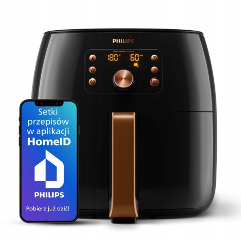 Frytkownica Beztłuszczowa Philips Ovi Smart Hd9867/90 7L 5 Programów Lcd
