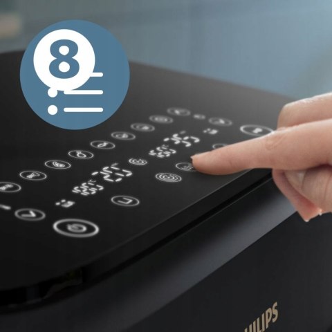 Frytkownica Beztłuszczowa Philips Rapid Air 9L 2 Szuflady Dotykowy Ekran