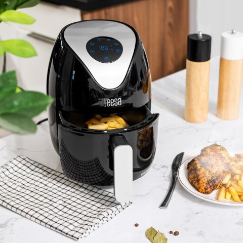 Frytkownica Beztłuszczowa Teesa 1,8L - Smażenie, Pieczenie, Gotowanie, Lcd