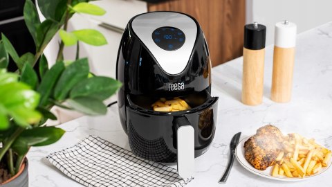 Frytkownica Beztłuszczowa Teesa 1,8L - Smażenie, Pieczenie, Gotowanie, Lcd