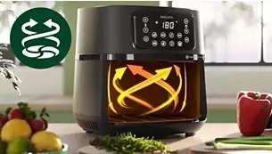 Frytkownica Philips Airfryer Xxl Hd9285/96, 16W1, 7,2L, Rapid Air, Nutriu